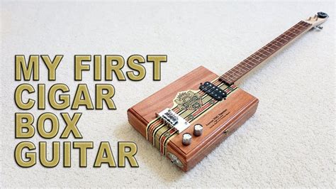 how to make a cigar box guitar electric|cigar box guitar instructions.